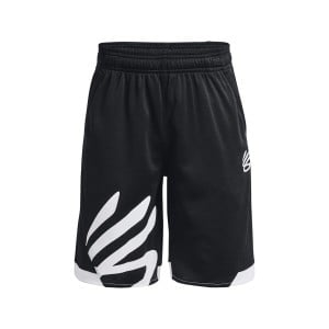 Short de Sport pour Enfants Under Armour Curry Splash Noir