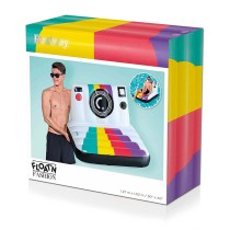 Bestway Aufblasbarer Sessel Kamera Fotos 127x102 cm Strand und Pool 43656