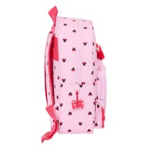 School Bag Minnie Mouse Naive Pink 28 x 34 x 10 cm