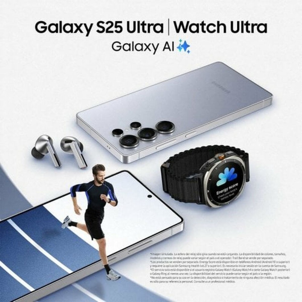 Smartphone Samsung 6,9" Qualcomm Snapdragon 8 Elite 12 GB RAM 1 TB Bleu