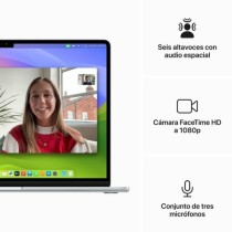 Laptop Apple MRYP3Y/A 15,3" M3 8 GB RAM 256 GB SSD