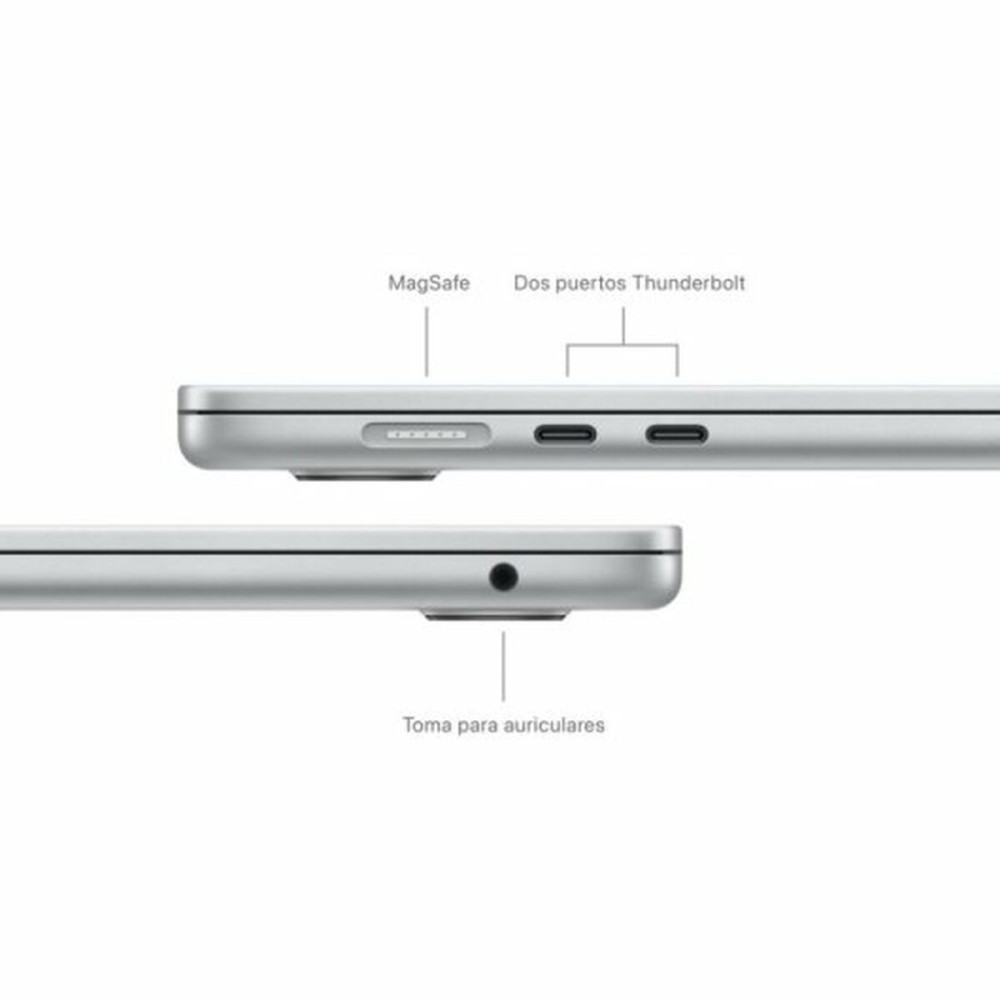 Laptop Apple MRYP3Y/A 15,3" M3 8 GB RAM 256 GB SSD