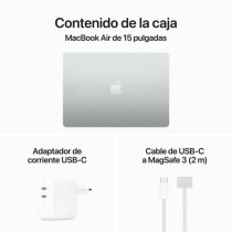 Laptop Apple MRYP3Y/A 15,3" M3 8 GB RAM 256 GB SSD