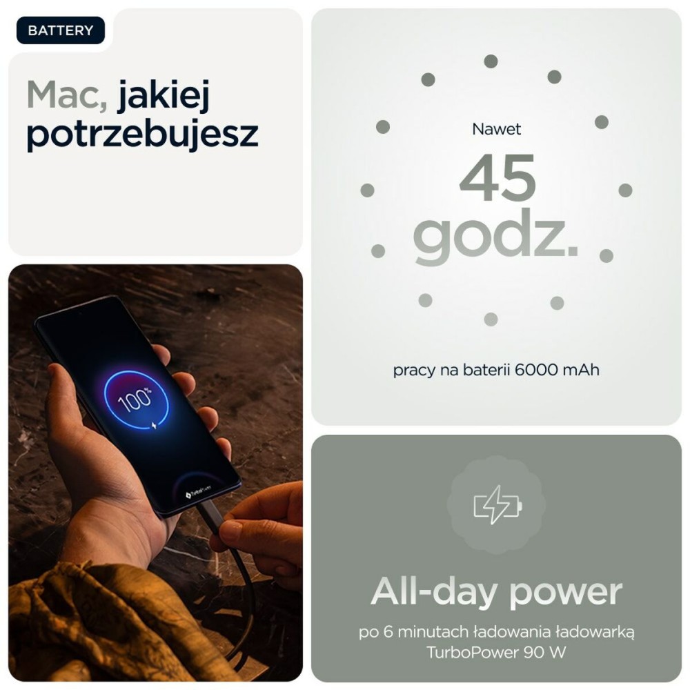 Smartphone Motorola edge 60 pro 6,67" 12 GB RAM 512 GB Grau