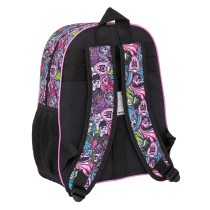 Schulrucksack Monster High Drama Bunt 28 x 34 x 10 cm