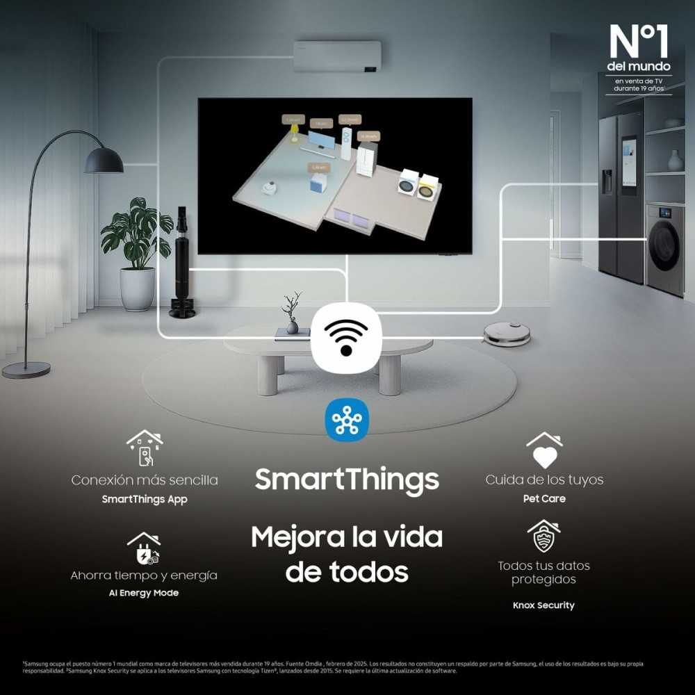 Smart TV Samsung 85 TU85U7005F 85" 4K Ultra HD LED HDR