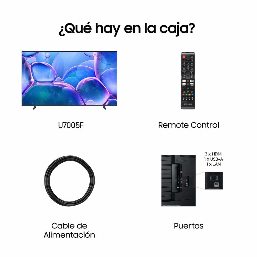 Smart TV Samsung 85 TU85U7005F 85" 4K Ultra HD LED HDR