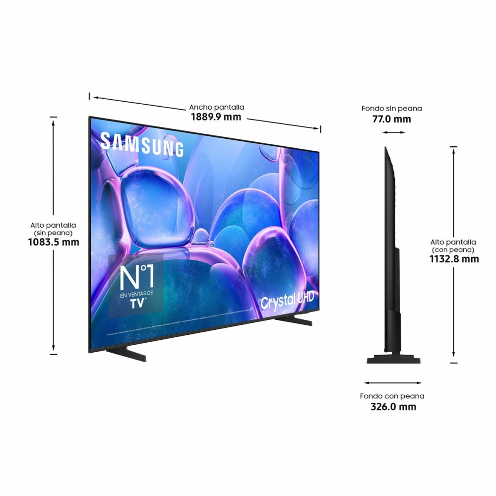 Smart TV Samsung 85 TU85U7005F 85" 4K Ultra HD LED HDR