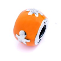 Perle de verre Femme Viceroy VMM0093-04 Orange 1 cm