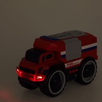 Camion de Pompiers Rescue Rouge