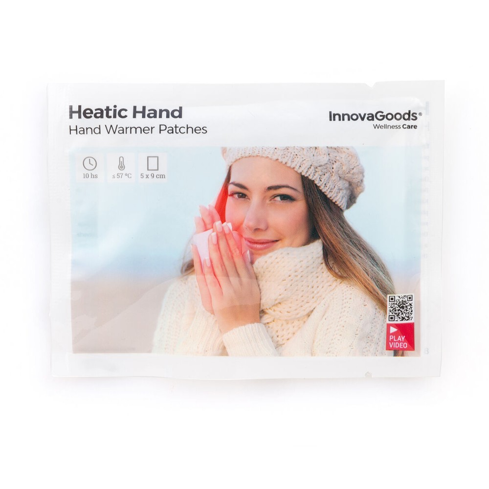 Patchs réchauffant pour les mains Heatic Hand InnovaGoods 10 Unités