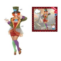 Costume for Adults 115413 Multicolour (2 pcs) Crazy Female Milliner