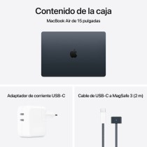 Laptop Apple MC6L4Y/A 15" 13" M4 24 GB RAM 512 GB SSD