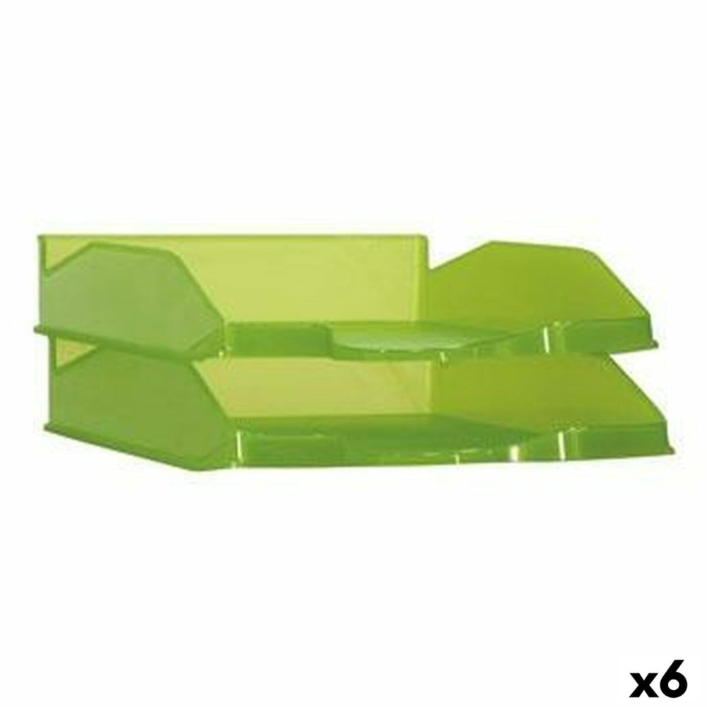 Boite d’archivage Archivo 2000 Vert A4 Plastique (6 Unités)