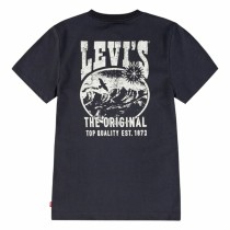 Kurzarm-T-Shirt für Kinder Levi's Lvb Valley View Schwarz
