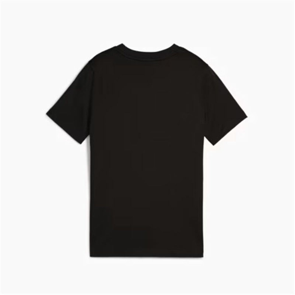 Kurzarm-T-Shirt für Kinder Puma Graphics Schwarz