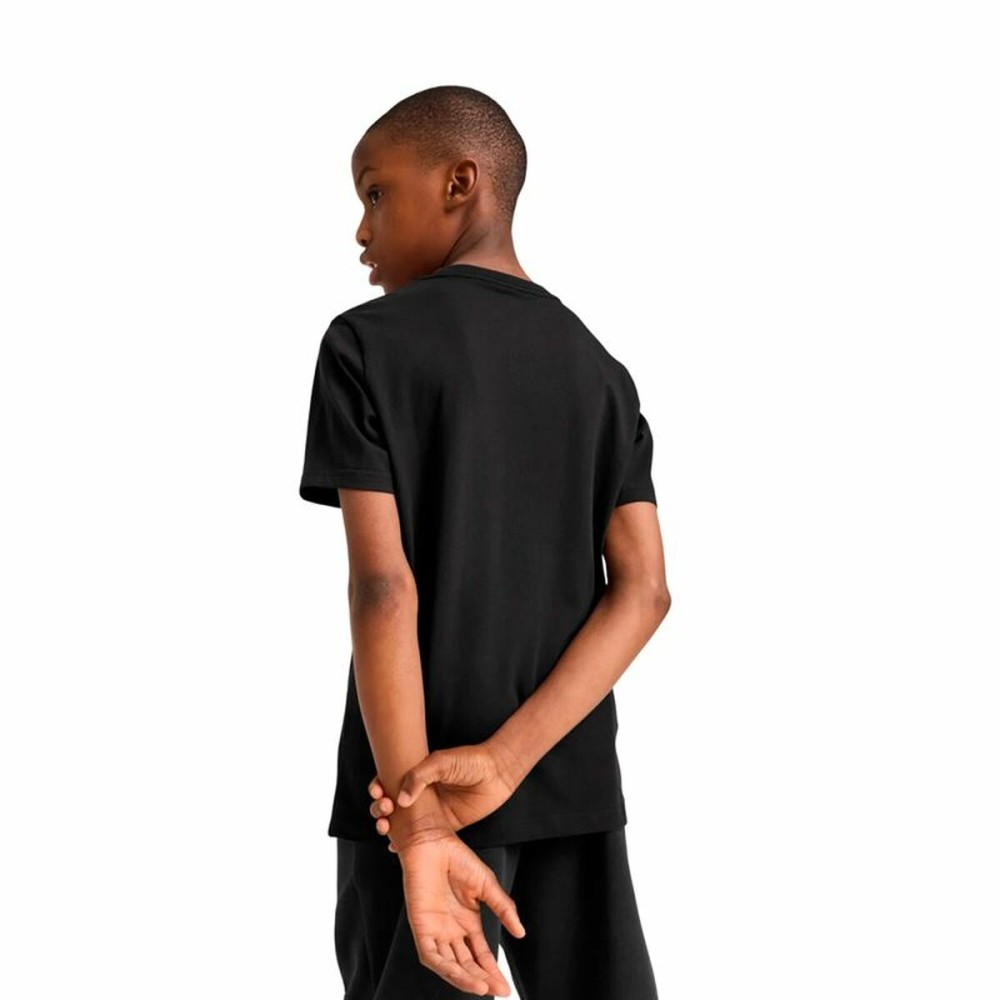 Kurzarm-T-Shirt für Kinder Puma Graphic Tee Schwarz