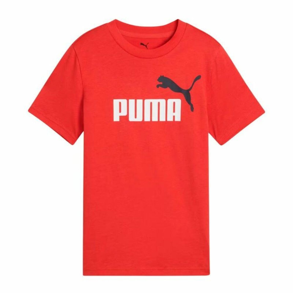 Kurzarm-T-Shirt für Kinder Puma Essentials Rot