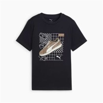 Kurzarm-T-Shirt für Kinder Puma Puma Graphics IV Marineblau