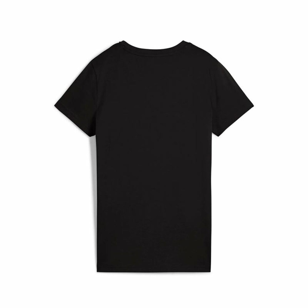 Damen Kurzarm-T-Shirt Puma Graphics Floral Cat Schwarz