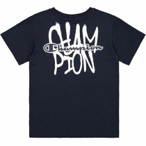 Kurzarm-T-Shirt für Kinder Champion Champion SS Marineblau