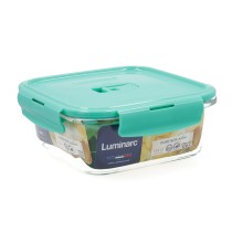 Lunchbox hermetisch Luminarc Turquesa türkis Glas 1,22 L (6 Stück)