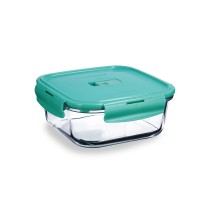 Lunchbox hermetisch Luminarc Turquesa türkis Glas 1,22 L (6 Stück)