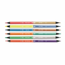 Crayons de couleur Milan Bicolore 6 Unités