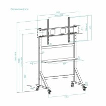 TV Halterung TooQ FS20105M-B 120 kg 60" 105"