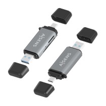 Card Reader Aisens ASCR-2AC11-GR Grey