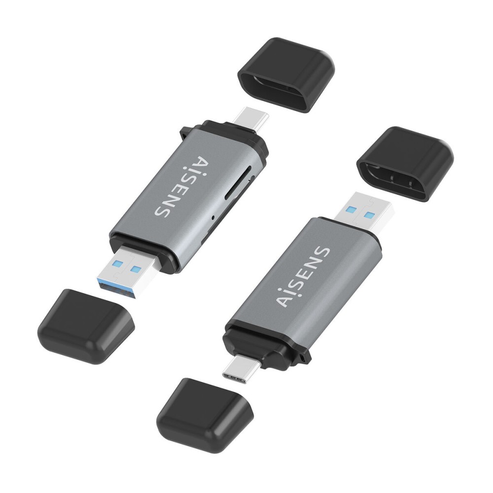 Card Reader Aisens ASCR-2AC11-GR Grey