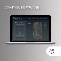 Souris Gaming Mars Gaming MMT3W Blanc