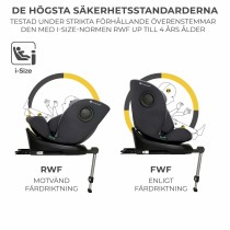 Siège de Voiture Kinderkraft KCI36000GRY0000 Gris