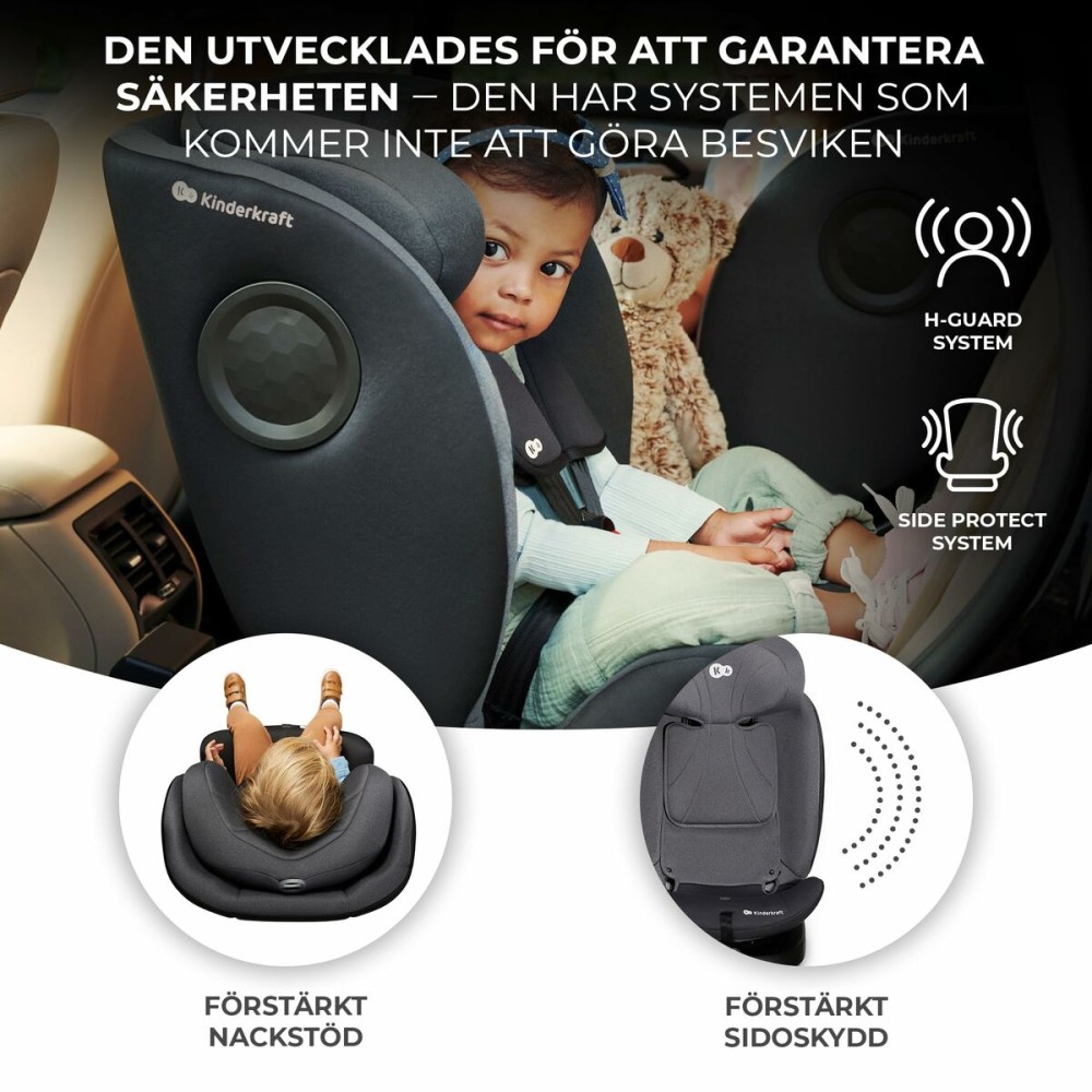Autositz Kinderkraft KCI36000GRY0000 Grau
