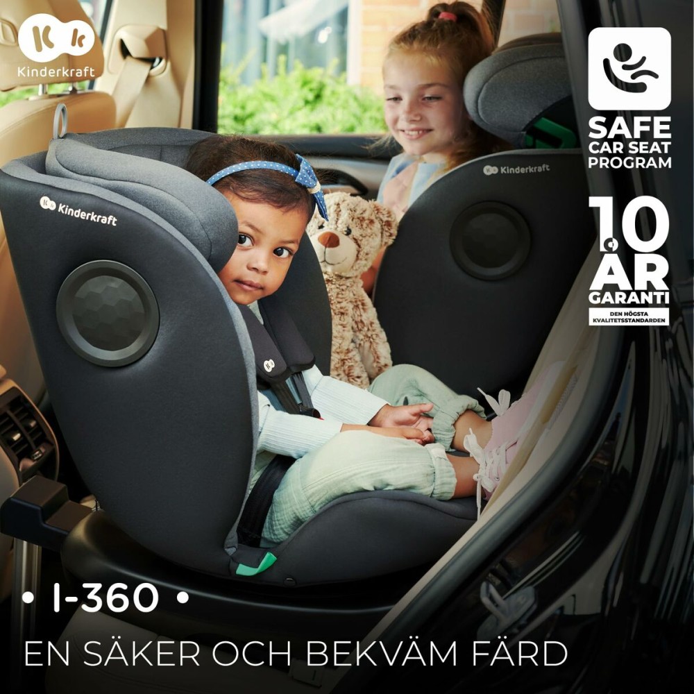 Siège de Voiture Kinderkraft KCI36000GRY0000 Gris