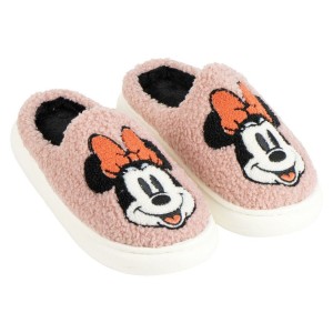 Chaussons Minnie Mouse Rose clair