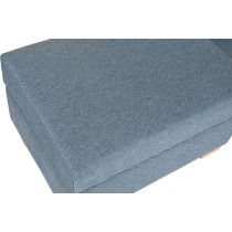 Repose-pied Home ESPRIT Bleu Urbaine 70 X 50 X 40 CM