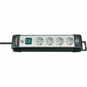 Rallonge 4 prises Schuko avec interrupteur Brennenstuhl Premium-Line 3600 W (1,8 m)
