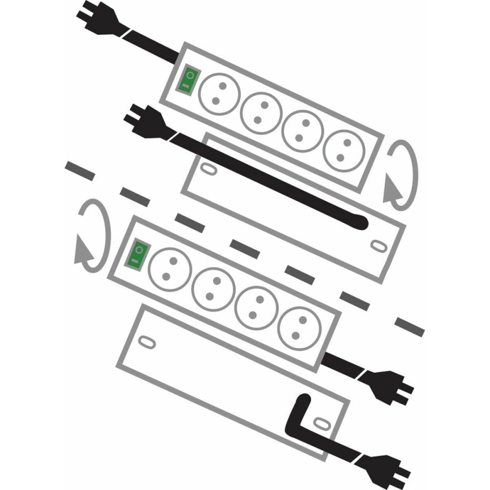 Rallonge 10 Tomas Schuko Brennenstuhl Primera-Line 3600 W (2 m)