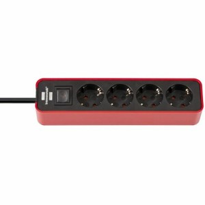 Rallonge 4 prises Schuko avec interrupteur Brennenstuhl 1153240070 3600 W (1,5 m)