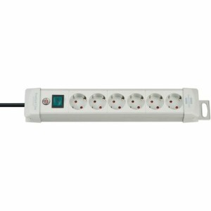 Multiprise 6 Prises avec Interrupteur Brennenstuhl Premium-Line 3600 W (3 m)