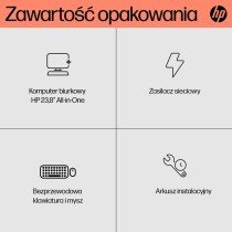 Alles-In-Einem HP 9U2J8EA 23,8" AMD Ryzen 5 7520U 16 GB RAM 512 GB SSD