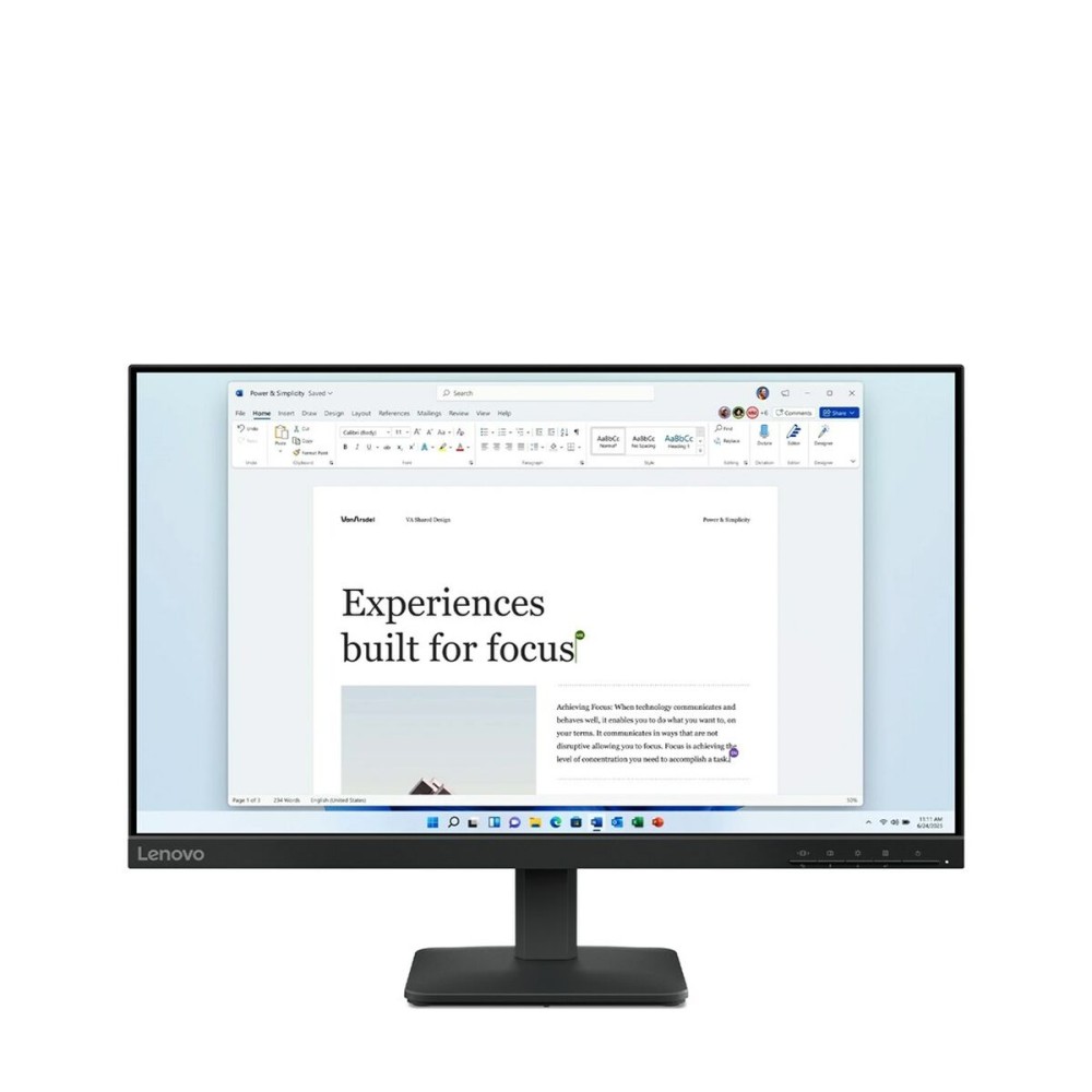 Écran Lenovo 68C2KAC1EU Full HD 23,8"