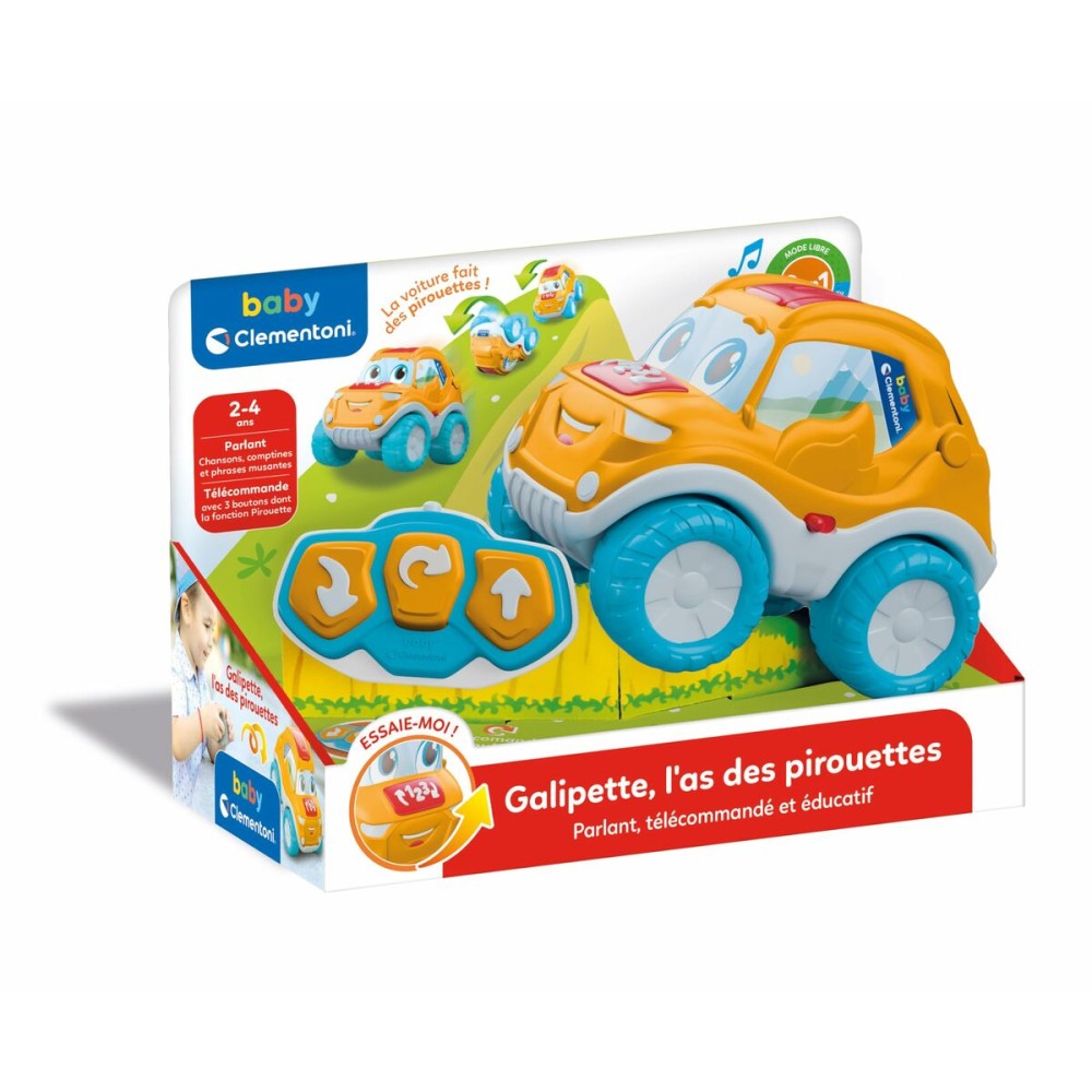Voiture Télécommandée Clementoni Galipette