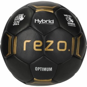 Ball for Handball Optimum Black Golden (Size 3)