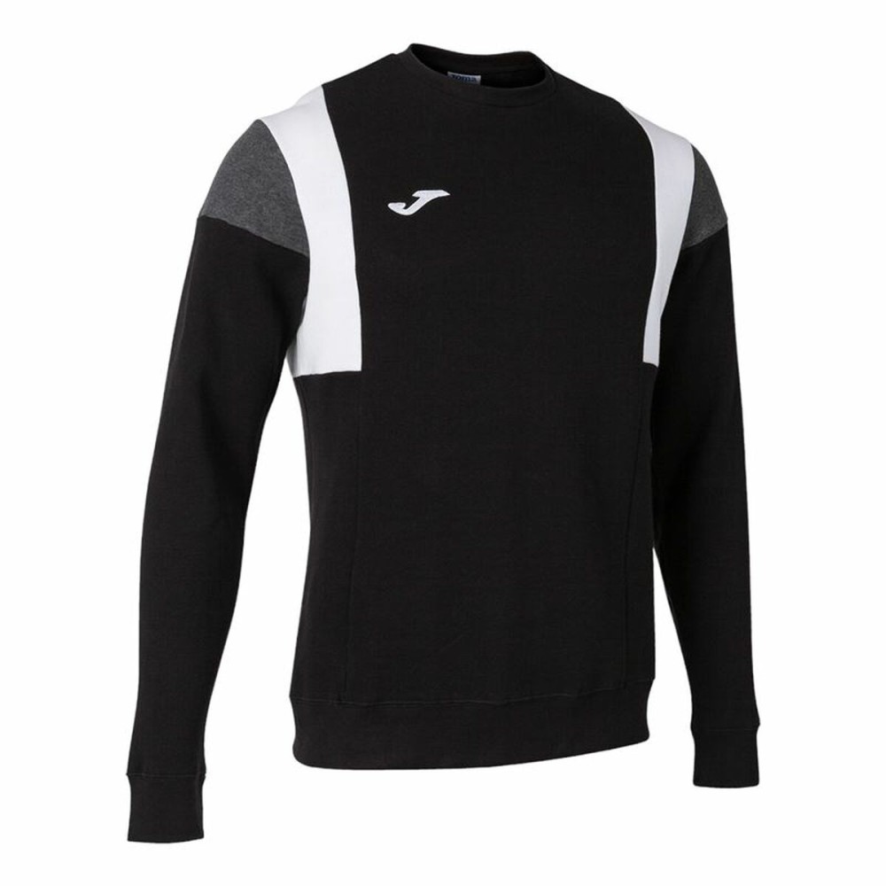 Men’s Sweatshirt without Hood Joma Sport Confort III Black L