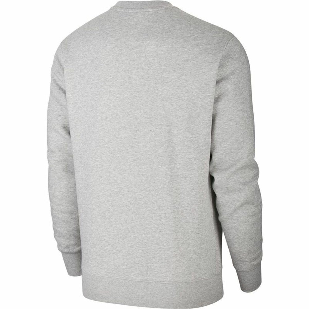 Men’s Sweatshirt without Hood Nike Sportswear Club Fleece Grey Light grey XL