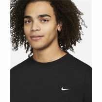 Men’s Sweatshirt without Hood Nike Dri-FIT Standard Issue Black XL