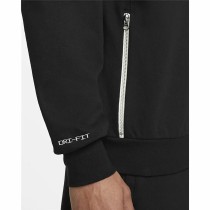 Men’s Sweatshirt without Hood Nike Dri-FIT Standard Issue Black XL