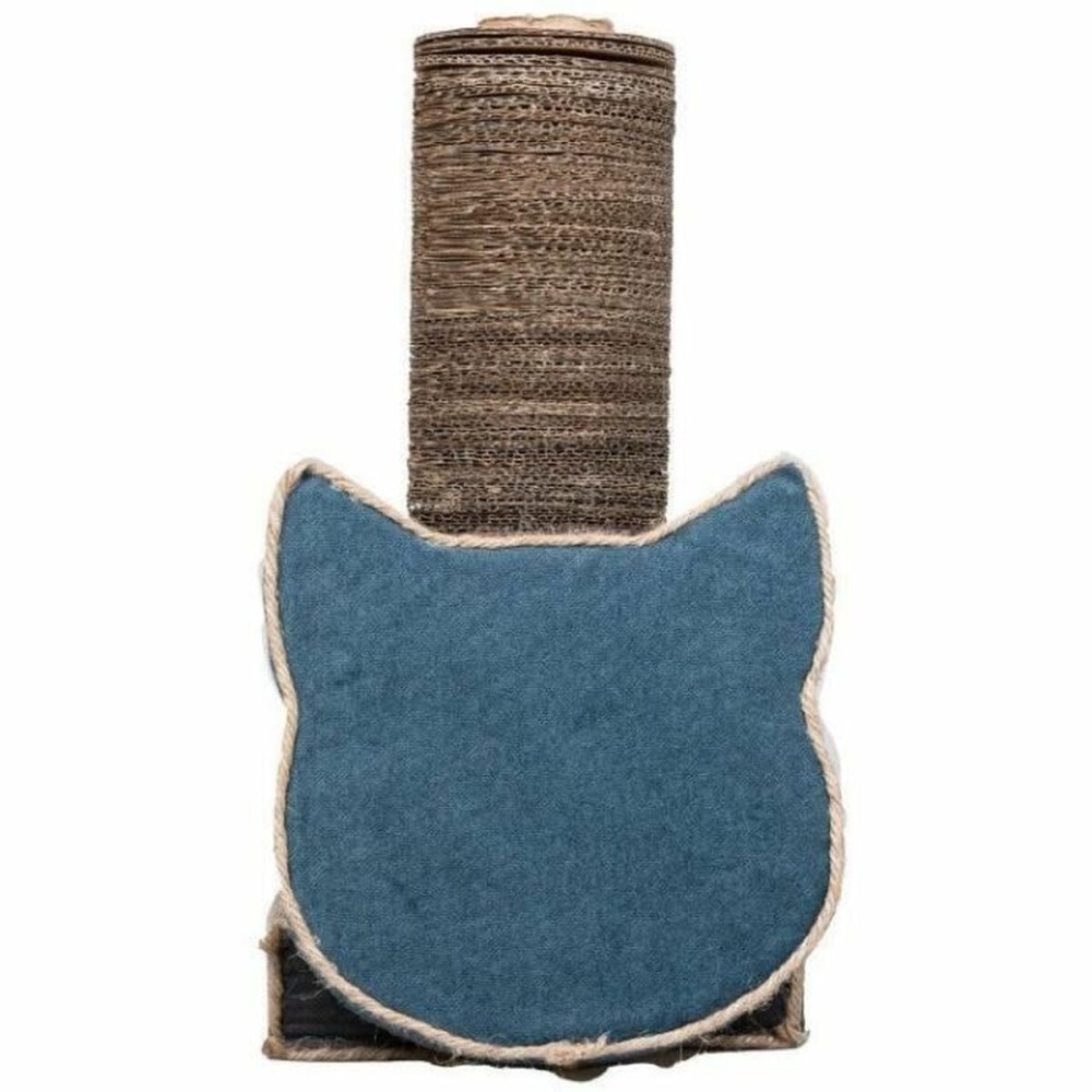 Kratzbaum für Katzen Tyrol Blau Pappe 44 x 22 x 21 cm